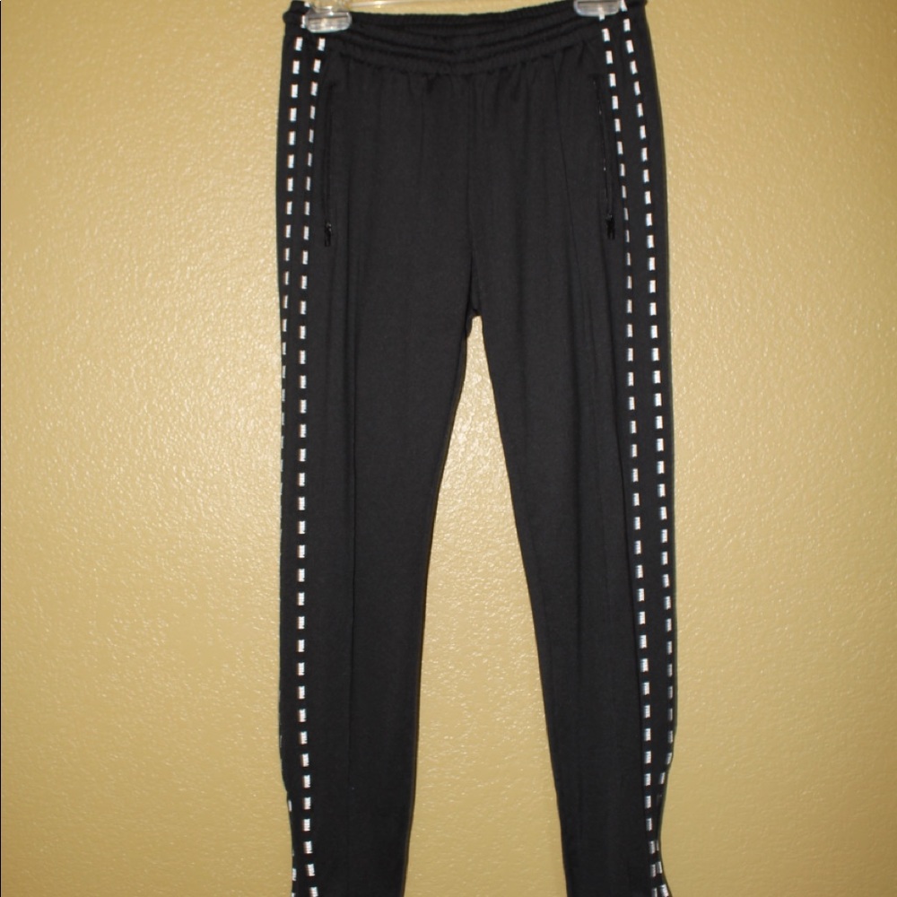 Victoria’s Secret PINK black logo track pants
